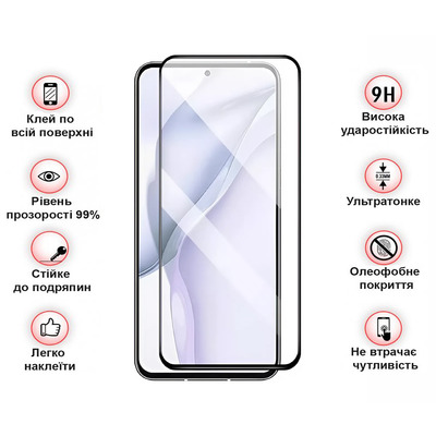 Защитное стекло BeCover для ZTE Nubia Focus 5G Black (711972)