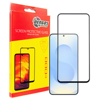 Защитное стекло Dengos для Samsung Galaxy S25 SM-S931 Black Full Glue (TGFG-389)