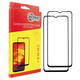 Защитное стекло Dengos для Xiaomi Redmi A4 Black Full Glue (DG-TG2P-65) 2шт