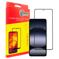 Защитное стекло Dengos для Xiaomi Redmi Note 14S Black Full Glue (TGFG-392)