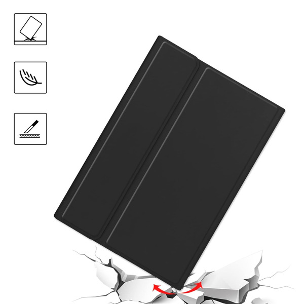 Чехол с беспроводной клавиатурой (TouchPad) BeCover для Apple iPad Air 11 (2024/2025) Black (712595)