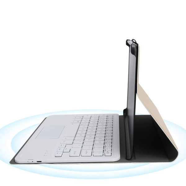 Чехол с беспроводной клавиатурой (TouchPad) BeCover для Apple iPad Air 11 (2024/2025) Black (712595)