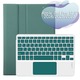 Чехол с беспроводной клавиатурой (TouchPad) BeCover для Apple iPad Pro 12.9 (2020/2021/2022) Dark Green (712383)