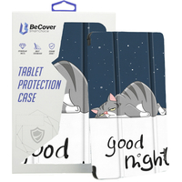 Чехол-книжка BeCover Flexible TPU Mate для Samsung Galaxy Tab S6 Lite 10.4 SM-P620/SM-P625/SM-P627 Good Night (712520)