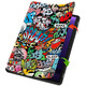 Чехол-книжка BeCover Flexible TPU Mate для Samsung Galaxy Tab S9 (SM-X710/SM-X716)/S9 FE (SM-X510/SM-X516B) Graffiti (712534)