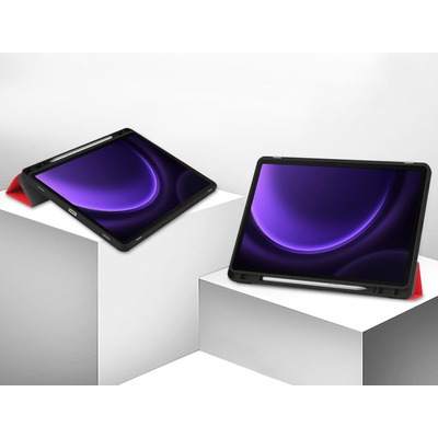 Чехол-книжка BeCover Flexible TPU Mate для Samsung Galaxy Tab S9 (SM-X710/SM-X716)/S9 FE (SM-X510/SM-X516B) Red (712531)