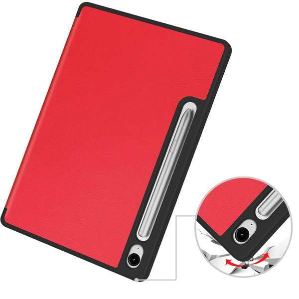Чехол-книжка BeCover Flexible TPU Mate для Samsung Galaxy Tab S9 (SM-X710/SM-X716)/S9 FE (SM-X510/SM-X516B) Red (712531)