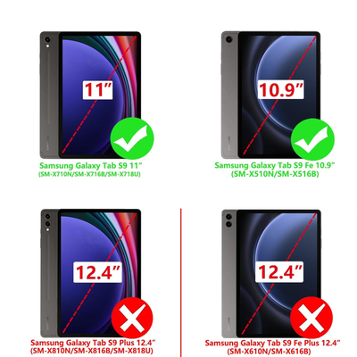 Чехол-книжка BeCover Flexible TPU Mate для Samsung Galaxy Tab S9 (SM-X710/SM-X716)/S9 FE (SM-X510/SM-X516B) Unicorn (712536)