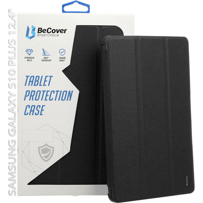 Чехол-книжка BeCover Smart Case для Samsung Galaxy Tab S10 Plus SM-X820/SM-X826 Black (712232)