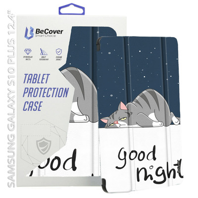 Чехол-книжка BeCover Smart Case для Samsung Galaxy Tab S10 Plus SM-X820/SM-X826 Good Night (712244)