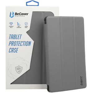Чехол-книжка BeCover Smart Case для Samsung Galaxy Tab S10 Plus SM-X820/SM-X826 Gray (712235)