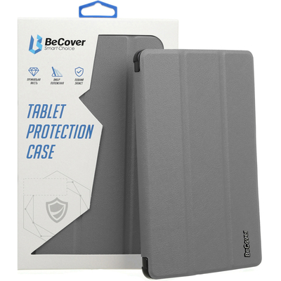 Чехол-книжка BeCover Smart Case для Samsung Galaxy Tab S10 Plus SM-X820/SM-X826 Gray (712235)