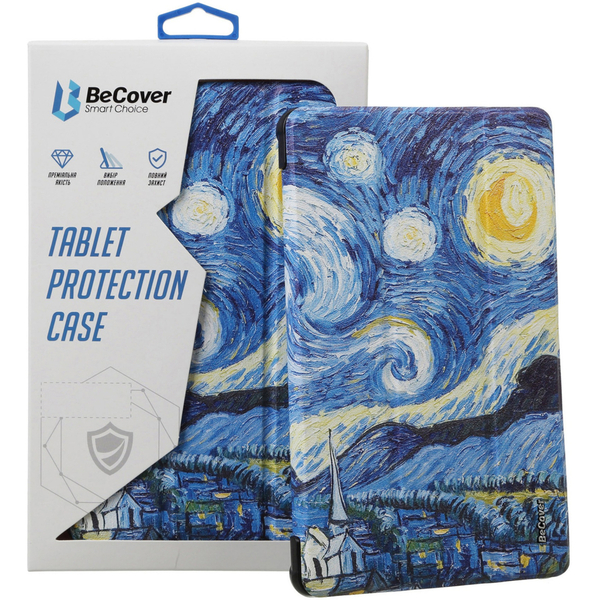 Чехол-книжка BeCover Smart Case для Samsung Galaxy Tab S10 Plus SM-X820/SM-X826 Night (712245)