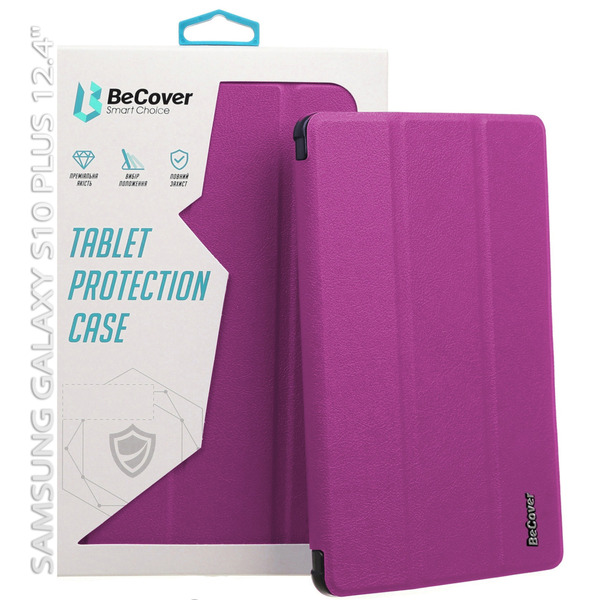 Чехол-книжка BeCover Smart Case для Samsung Galaxy Tab S10 Plus SM-X820/SM-X826 Purple (712237)
