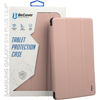 Чехол-книжка BeCover Smart Case для Samsung Galaxy Tab S10 Plus SM-X820/SM-X826 Rose Gold (712240)