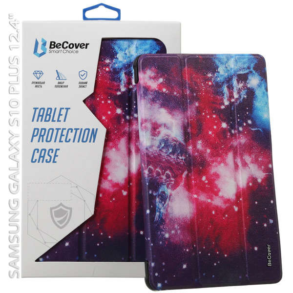 Чехол-книжка BeCover Smart Case для Samsung Galaxy Tab S10 Plus SM-X820/SM-X826 Space (712248)