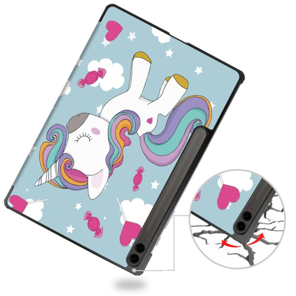 Чехол-книжка BeCover Smart Case для Samsung Galaxy Tab S10 Plus SM-X820/SM-X826 Unicorn (712251)
