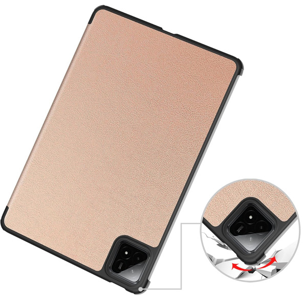 Чехол-книжка BeCover Smart Case для Xiaomi Pad 7/7 Pro 11.2 Rose Gold (712812)
