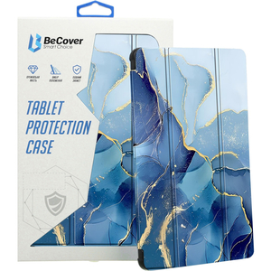Чехол-книжка BeCover Soft Edge TPU для Xiaomi Redmi Pad SE 8.7 Blue Marble (712572)
