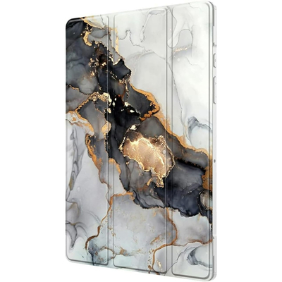 Чехол-книжка BeCover Soft Edge TPU для Xiaomi Redmi Pad SE 8.7 Gray Marble (712575)