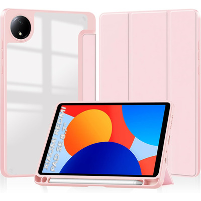 Чехол-книжка BeCover Soft Edge TPU для Xiaomi Redmi Pad SE 8.7 Pink (712570)