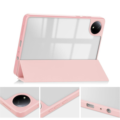 Чехол-книжка BeCover Soft Edge TPU для Xiaomi Redmi Pad SE 8.7 Pink (712570)