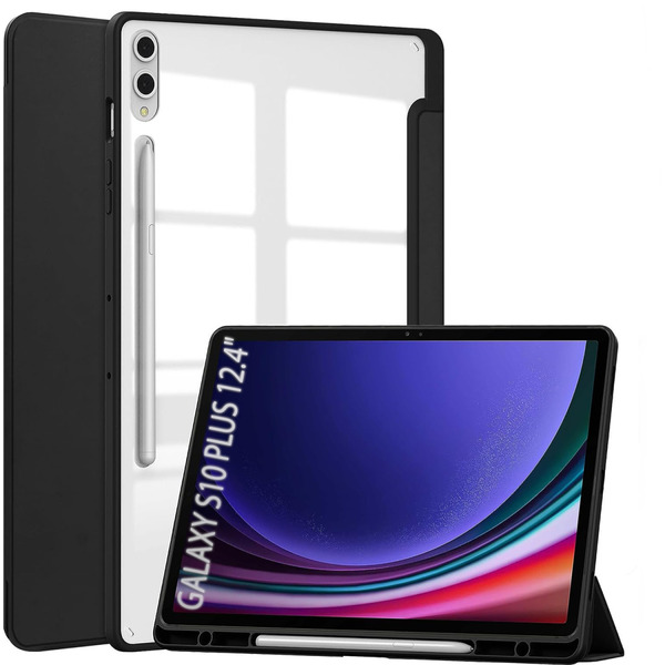 Чехол-книжка BeCover Soft Edge для Samsung Galaxy Tab S10 Plus SM-X820/SM-X826 Black (712252)