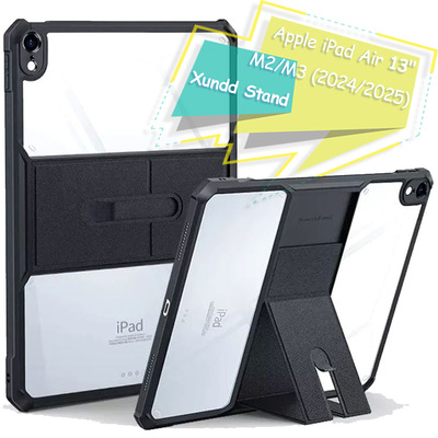 Чехол-накладка BeCover Xundd Stand для Apple iPad Air 13" M2/M3 (2024/2025) Black (713250)