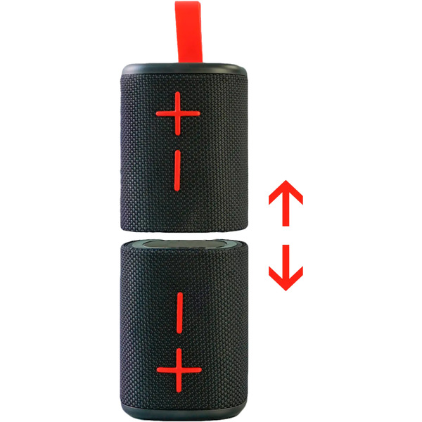 Портативна колонка Grand-X 2 в 1 BTS-15DB