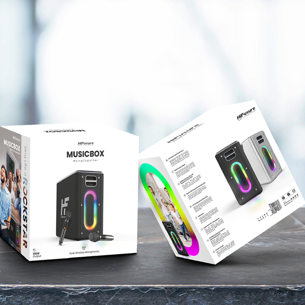 Портативна колонка HiFuture MusicBox 100W Black