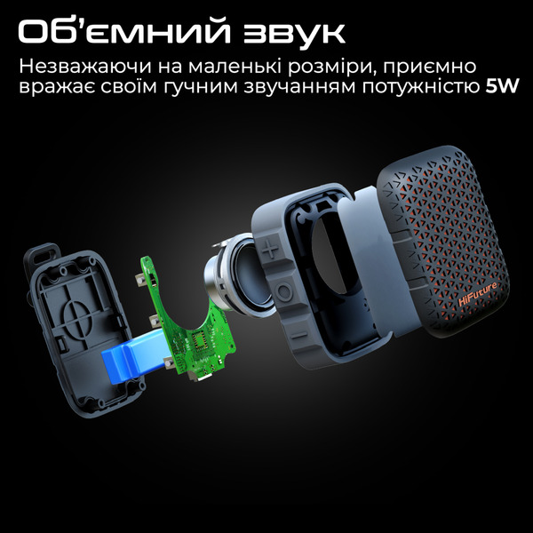 Портативна колонка HiFuture Pocket-S 5W Black