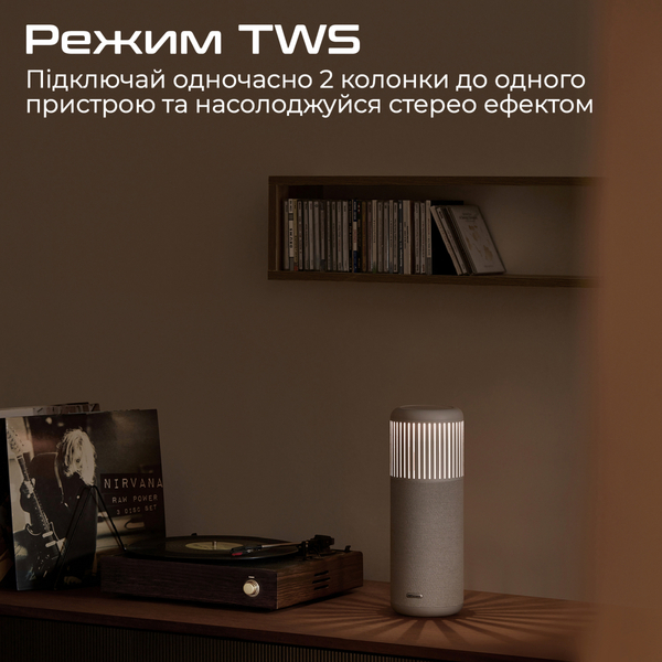 Портативная колонка HiFuture Wedge 50W Brown