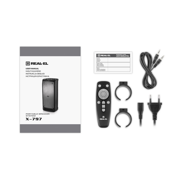 Портативна колонка REAL-EL X-797 (EL121600023)