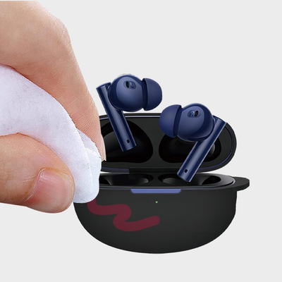 Чехол для наушников BeCover Silicon для Realme Buds Air 6 Pro Black (712018)