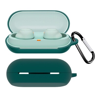 Чехол для наушников BeCover Silicon для Sony WF-C700N Dark Green (712030)