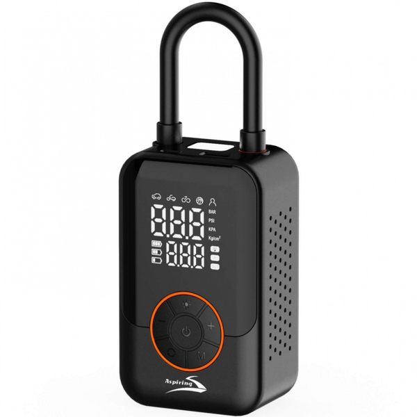 Автомобильный портативный компрессор Aspiring Storm 5 70W Power Bank 4000 мАч/LED