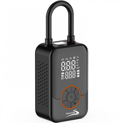 Автомобільний портативний компресор Aspiring Storm 5 70W Power Bank 4000 мАг/LED