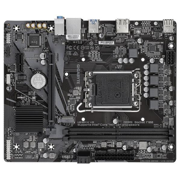 Материнська плата Gigabyte H610M K V2 Socket 1700