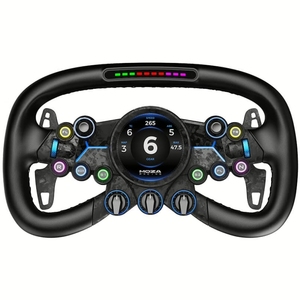 Кермо MOZA Racing Vision GS Steering, 31cм., екран 2.8", 8 кн., RGB