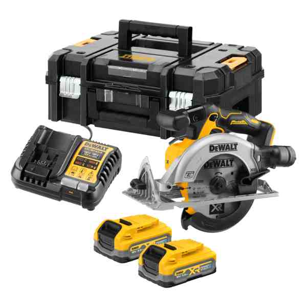 Пила дискова акумуляторна безщіткова DeWALT DCS565S2T