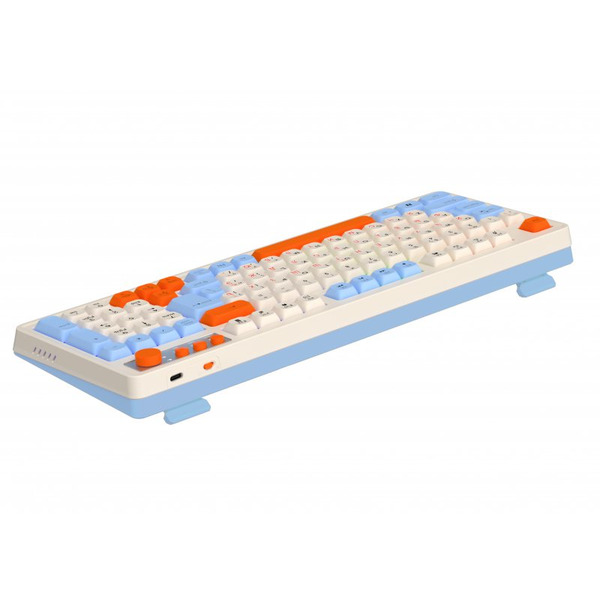 Клавиатура беспроводная Maxxter KBGW-3C01-UA White