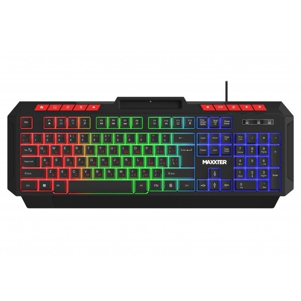 Клавиатура Maxxter KBG-UML-02B-UA Black