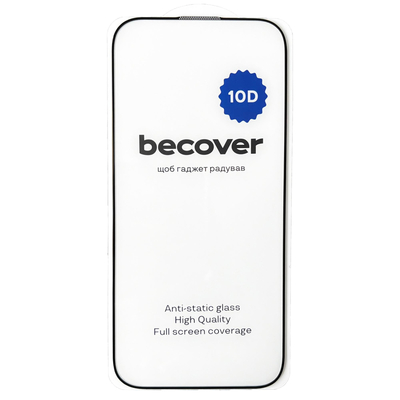 Защитное стекло BeCover для Apple iPhone 16 Pro 10D Black (712323)