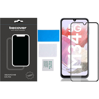 Защитное стекло BeCover для Samsung Galaxy M34 5G SM-M346 Black (711445)