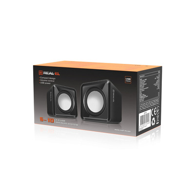 Акустическая система REAL-EL S-10 Black
