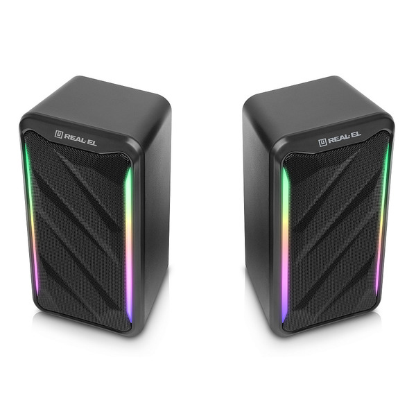Комп'ютерні колонки REAL-EL S-130 Black