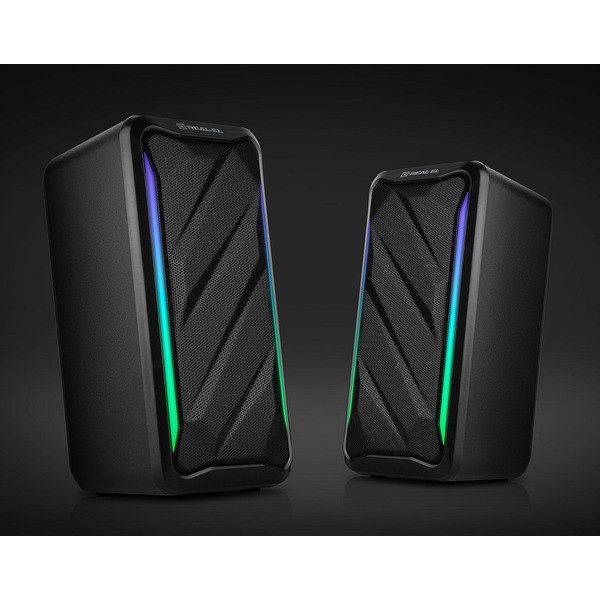 Комп'ютерні колонки REAL-EL S-130 Black