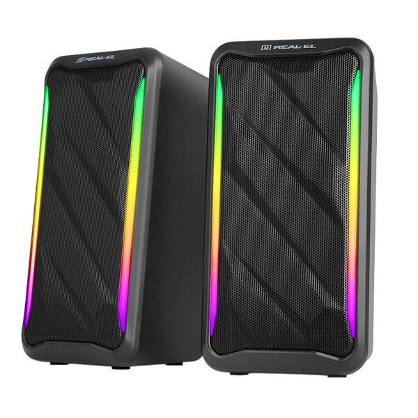 Комп'ютерні колонки REAL-EL S-130 Black