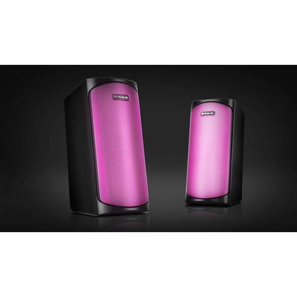 Компьютерные колонки REAL-EL S-135 Black