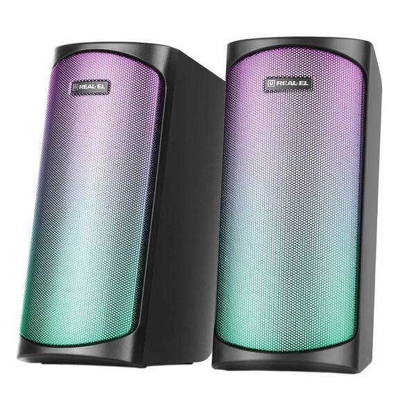 Компьютерные колонки REAL-EL S-135 Black